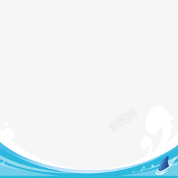 大海鲸鱼蓝色海水高清图片