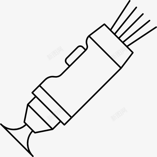 刷图标png_新图网 https://ixintu.com 工具和器具 毛笔 清洁镜头 灰尘 相机 设备 钢笔