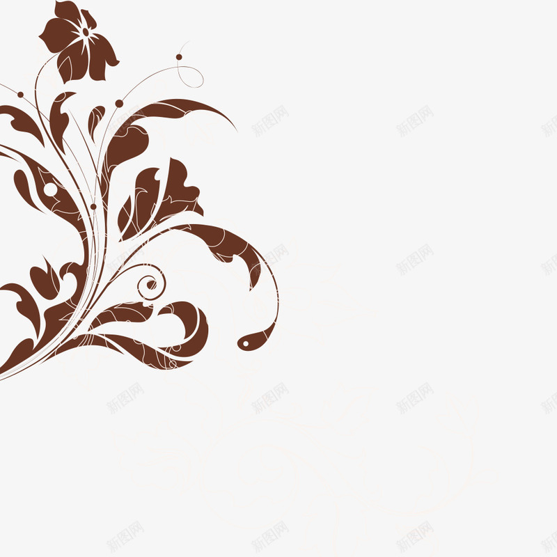 彩绘鲜花png免抠素材_新图网 https://ixintu.com 彩绘鲜花 梦幻花朵 绚丽色彩 花卉 花卉背景