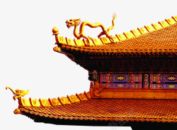 中秋节古典房屋素材