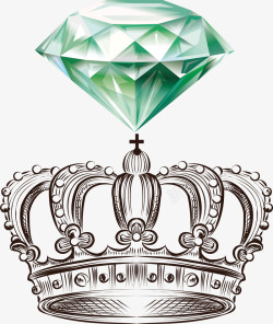 钻石时尚皇冠素材