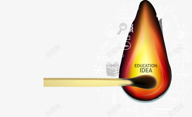 火柴火焰png免抠素材_新图网 https://ixintu.com 火柴 火焰