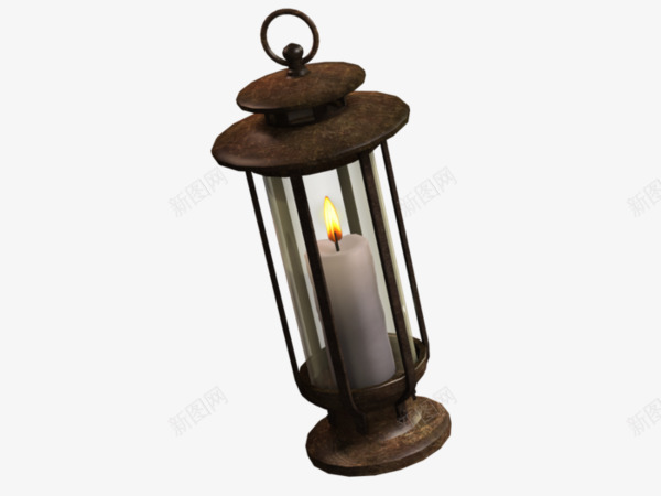 灯框里的蜡烛png免抠素材_新图网 https://ixintu.com 卡通 手绘 火焰 灯框 玻璃 白色的 简图 红色的 蜡烛