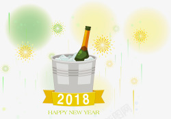 跨年庆贺2018新年跨年庆祝庆贺高清图片