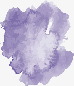 紫色涂鸦笔刷矢量图素材