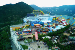 香港海洋娱乐公园素材