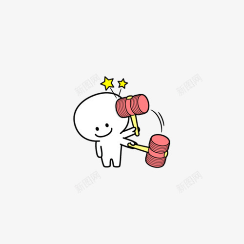 手绘拿锤子的小孩png免抠素材_新图网 https://ixintu.com png素材 小孩 手绘画 锤子