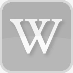 维基标志维基维基百科写作具有原始色图标高清图片