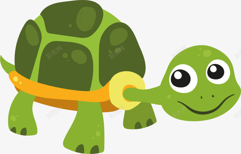 世界海洋日绿色海龟png免抠素材_新图网 https://ixintu.com 世界海洋日 乌龟 可爱海龟 开心 笑脸 绿色海龟