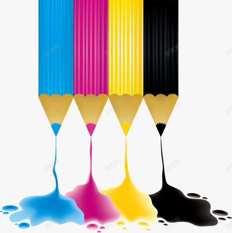 笔铅笔彩色手写色彩png免抠素材_新图网 https://ixintu.com 彩色 手写 笔 色彩 铅笔