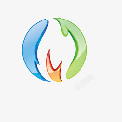 火焰背景图片彩色火焰片图标高清图片