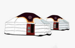 布料房子免抠素材时尚帐篷高清图片