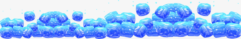 蓝色海报夏季冰块png免抠素材_新图网 https://ixintu.com 冰块 夏季 海报 蓝色 设计