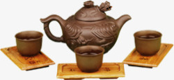 雕花茶壶复古雕花茶壶中秋高清图片