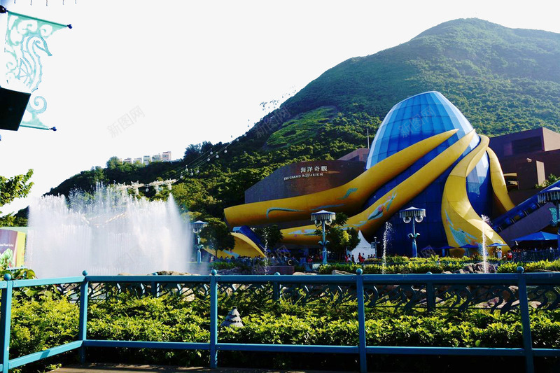 香港海洋公园png免抠素材_新图网 https://ixintu.com 世界风景 中华人民共和国香港特别行政区 中国香港 名胜古迹 地方景点 实物图 摄影图 旅游摄影 海洋公园 风景名胜 香港旅游 香港海洋娱乐公园