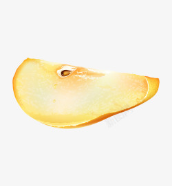 创意香梨水彩美味可口香梨高清图片