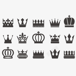 15种欧式皇冠素材