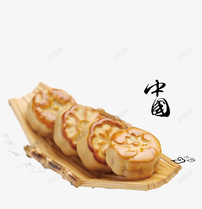 中秋月饼png免抠素材_新图网 https://ixintu.com 中国传统食物 中秋节 写实 月饼 点心 生活 糕点 节日