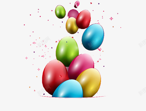 漂浮彩蛋png免抠素材_新图网 https://ixintu.com 彩蛋图案 彩蛋素材 漂浮彩蛋 漂浮纯色彩蛋 电商彩蛋素材