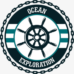 海洋探索航海标志高清图片