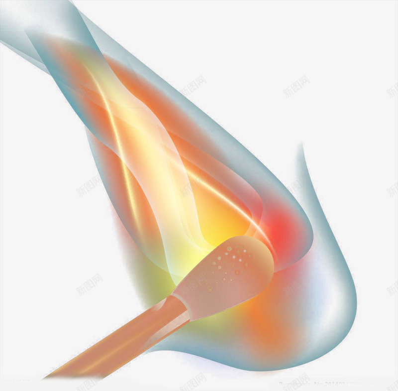火焰火柴红晕效果png免抠素材_新图网 https://ixintu.com 效果 火柴 火焰 红晕