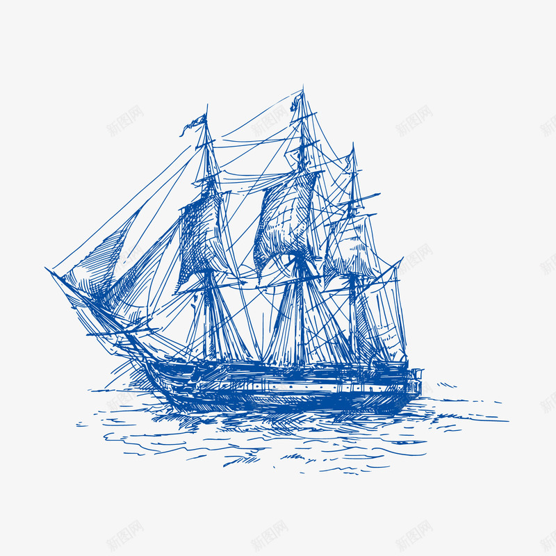 海洋航海png免抠素材_新图网 https://ixintu.com 海洋航海 矢量船 船只
