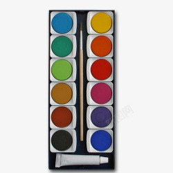 美术PPT颜色盒高清图片