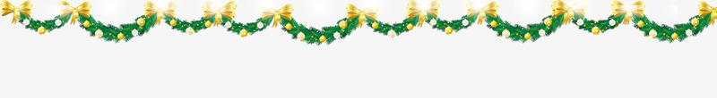 圣诞海报装饰png免抠素材_新图网 https://ixintu.com 圣诞节 弯曲 挂件装饰 绿色 藤蔓