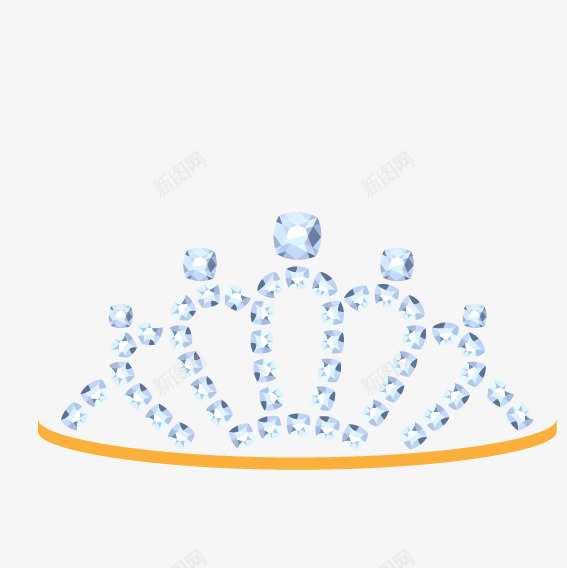 钻石皇冠png免抠素材_新图网 https://ixintu.com 宝石 彩色宝石 珠宝 皇冠 钻石 钻石皇冠