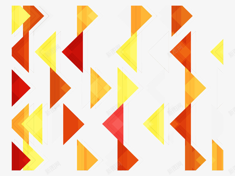 彩色三角形png免抠素材_新图网 https://ixintu.com 三角块 三角形 彩色 缤纷色彩