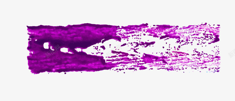 笔刷痕迹png免抠素材_新图网 https://ixintu.com 墨染笔刷 墨迹墨点 墨迹笔触 广告设计 文化艺术 水墨 痕迹 矢量素材 笔刷 笔刷痕迹矢量素材紫色