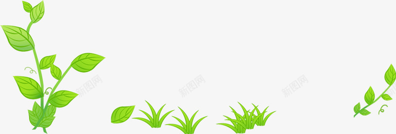 春天绿色藤蔓植物装饰png免抠素材_新图网 https://ixintu.com 春天 植物 绿色 藤蔓 装饰