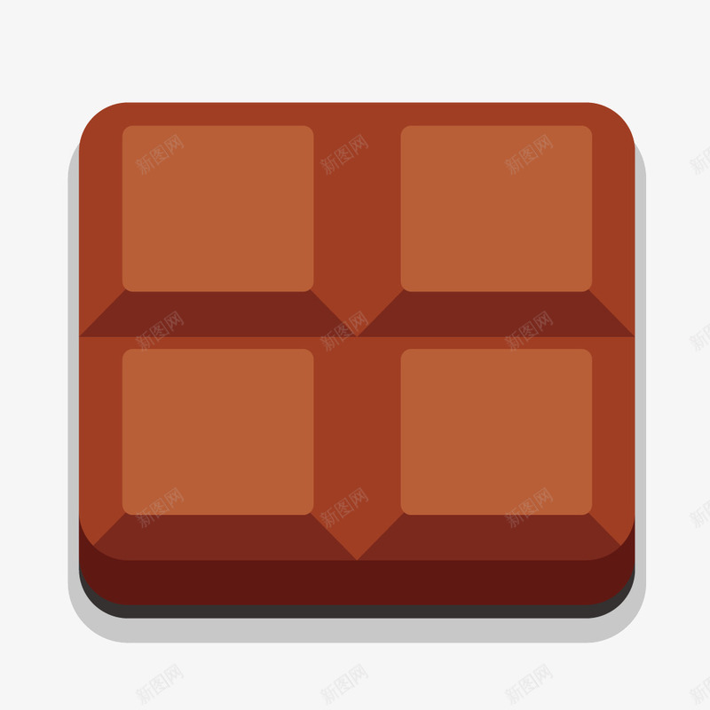 方块巧克力矢量图ai免抠素材_新图网 https://ixintu.com 巧克力 方块巧克力 矢量巧克力块 矢量图