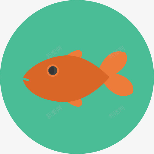 鱼图标png_新图网 https://ixintu.com 动物 水产 海洋 海洋生命水族馆 鱼