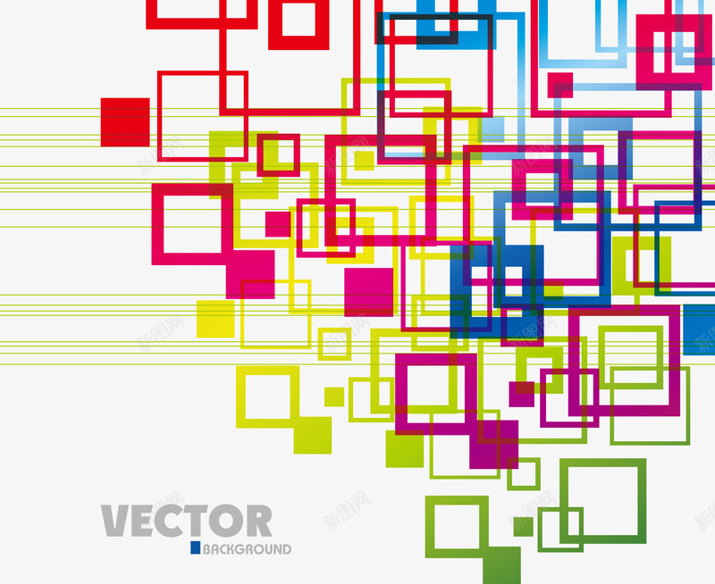 缤纷色彩背景png免抠素材_新图网 https://ixintu.com 彩色 方形 方格 立方体 缤纷 缤纷色彩背景矢量素材 背景 色彩