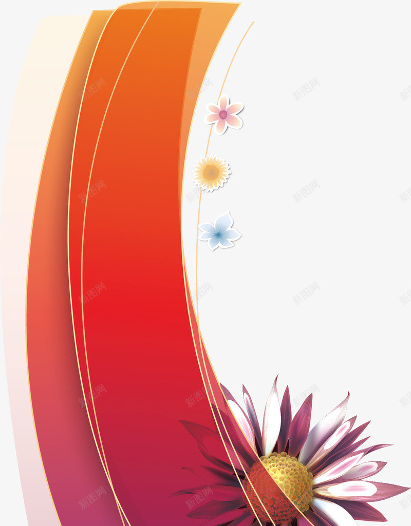 炫彩花纹矢量图ai免抠素材_新图网 https://ixintu.com 创意 图案 小清新 时尚 纹理 色彩 颜色 矢量图