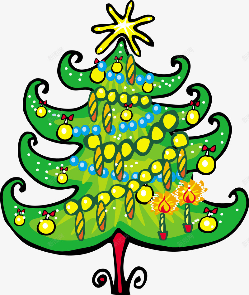 圣诞卡通png免抠素材_新图网 https://ixintu.com 包装纸 圣诞节 圣诞节底纹 服装印花