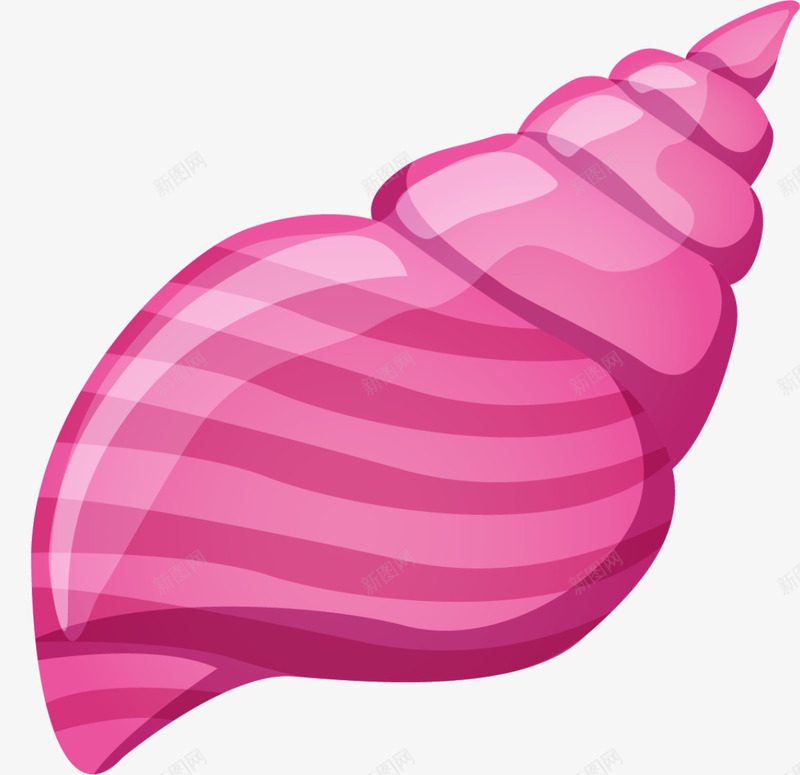 世界海洋日粉色条纹海螺png免抠素材_新图网 https://ixintu.com 一个海螺 世界海洋日 条纹海螺 海洋生物 粉色海螺 美丽海螺