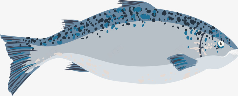 蓝色手绘海洋鱼类png免抠素材_新图网 https://ixintu.com 海洋鱼类 深海鱼 矢量png 美味鱼 蓝色的鱼 鱼类