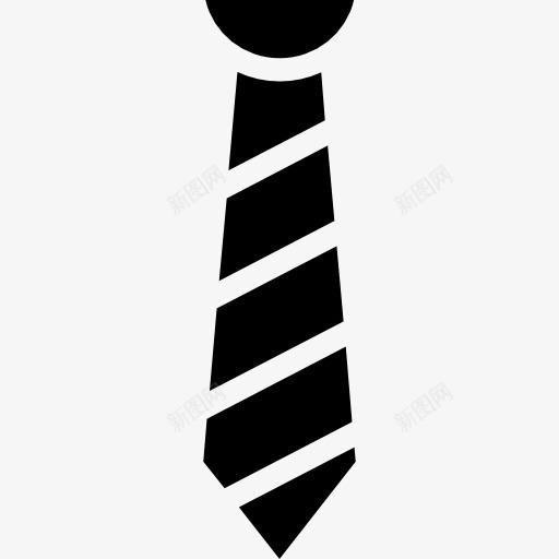 图标png_新图网 https://ixintu.com 优雅 时尚 服装 条纹领带 配件 领带