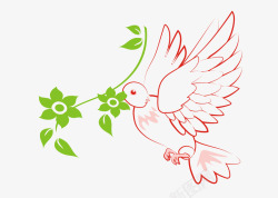 渴望和平生活和平之鸽高清图片