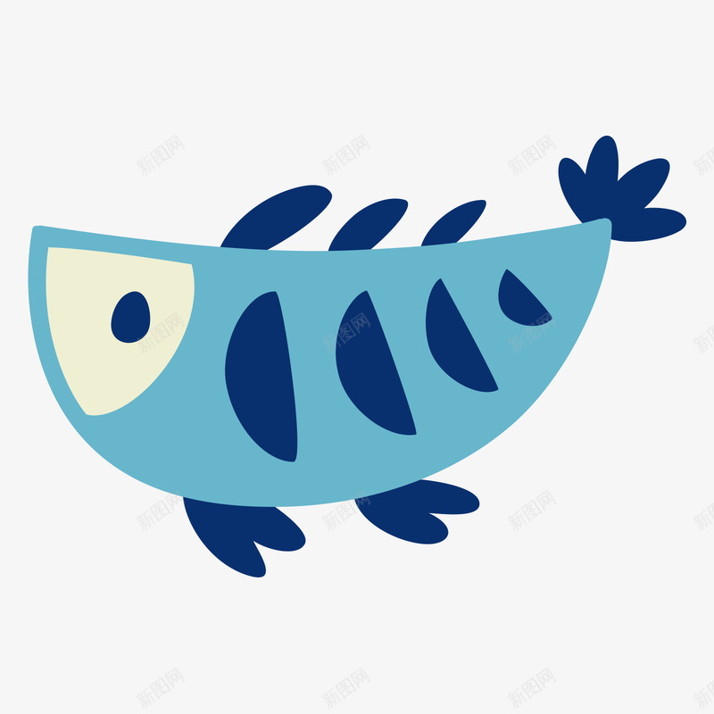 世界海洋日蓝色小鱼矢量图ai免抠素材_新图网 https://ixintu.com AI 世界海洋日 创意设计 动物 卡通 可爱 小动物 小鱼 海洋 蓝色 鱼类 矢量图