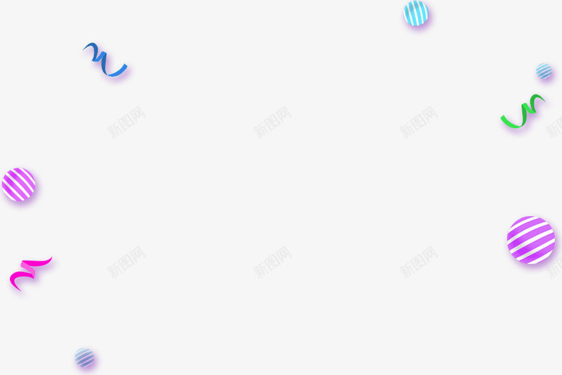 紫色简约彩球漂浮png免抠素材_新图网 https://ixintu.com 免抠PNG 彩球 漂浮素材 简约 紫色