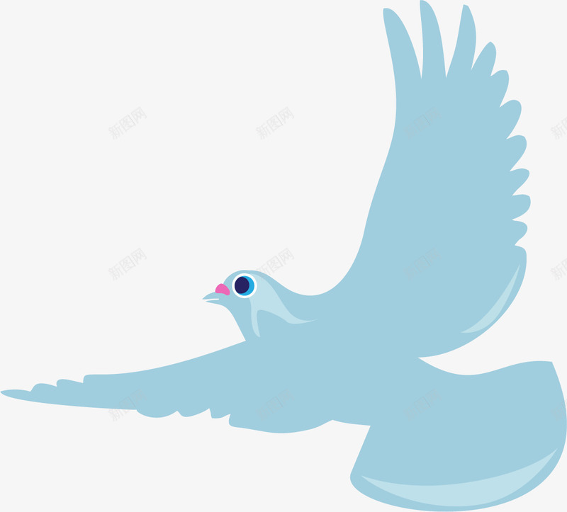 飞翔的手绘高空白鸽png免抠素材_新图网 https://ixintu.com 白色鸽子 白鸽 矢量白鸽 飞翔 飞舞的白鸽 鸽子