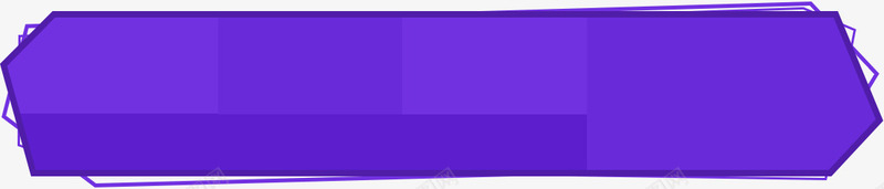 蓝紫色横幅装饰png免抠素材_新图网 https://ixintu.com 横幅 紫色 装饰