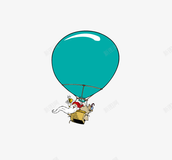 卡通热气球背景装饰png免抠素材_新图网 https://ixintu.com 卡通 热气球 童趣 背景装饰矢量图 飞翔 飞行