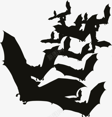 飞翔的蝙蝠图标图标