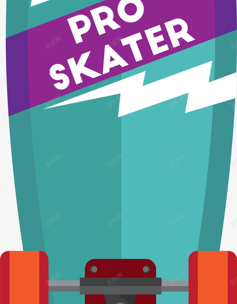 世界滑板日绿色滑板png免抠素材_新图网 https://ixintu.com 一个滑板 世界滑板日 帅气滑板 时尚滑板 橙色轮子 绿色滑板