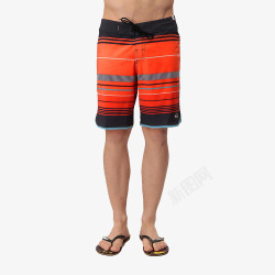 Quiksilver沙滩裤实物素材
