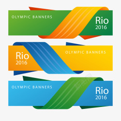 巴西奥林匹克运动会里约奥运会横幅高清图片